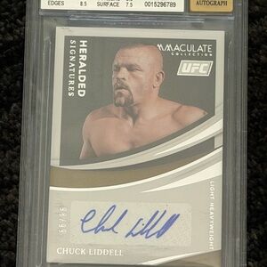 2021 Immaculate Collection Heraded Signature #21 Chuck Liddell /99